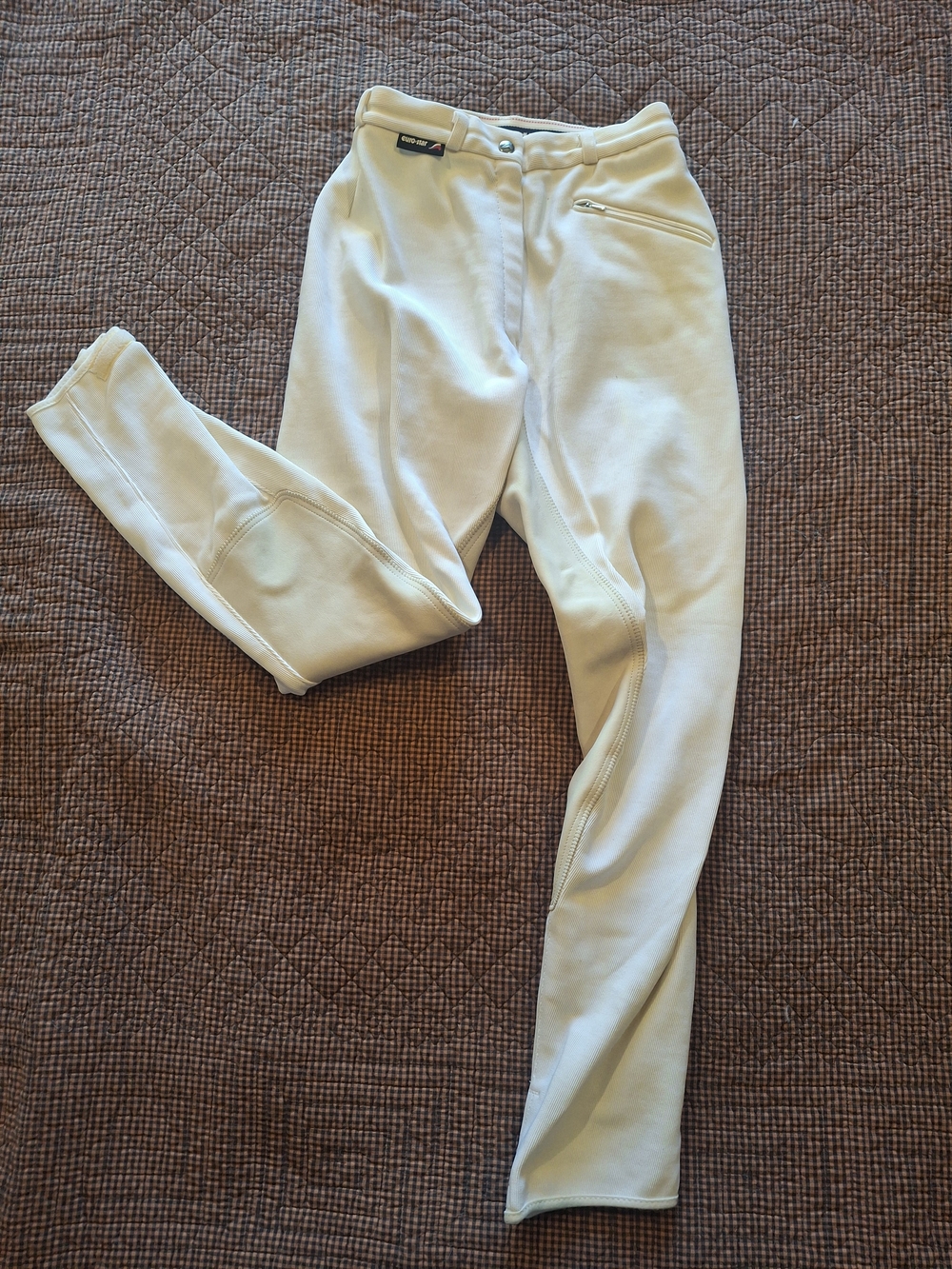 Women’s Full Seat Cream Equestrian Breeches